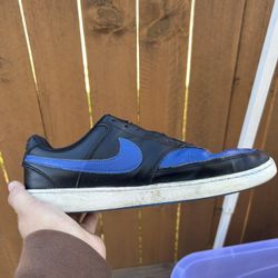 Nike Blue Low Court Vision 