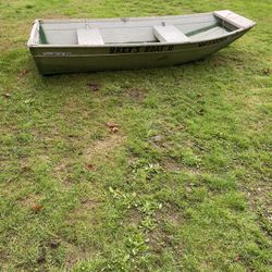 10ft Jon Boat And 7.5 Game Fisher