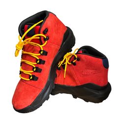 Nike Cygnal University Red Hiking Boots (New)