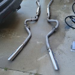 Slp cat-back exhaust for  ford mustang