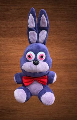 FNAF Bonnie Plush Toy.Good stuff 2017 Purple 12” Stuffed toy