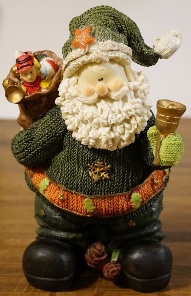 Santa In His Green XMAS Sweater