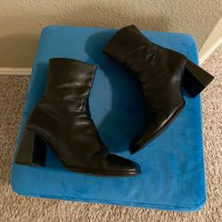Women Balentino Leather Boots Size 8 $10