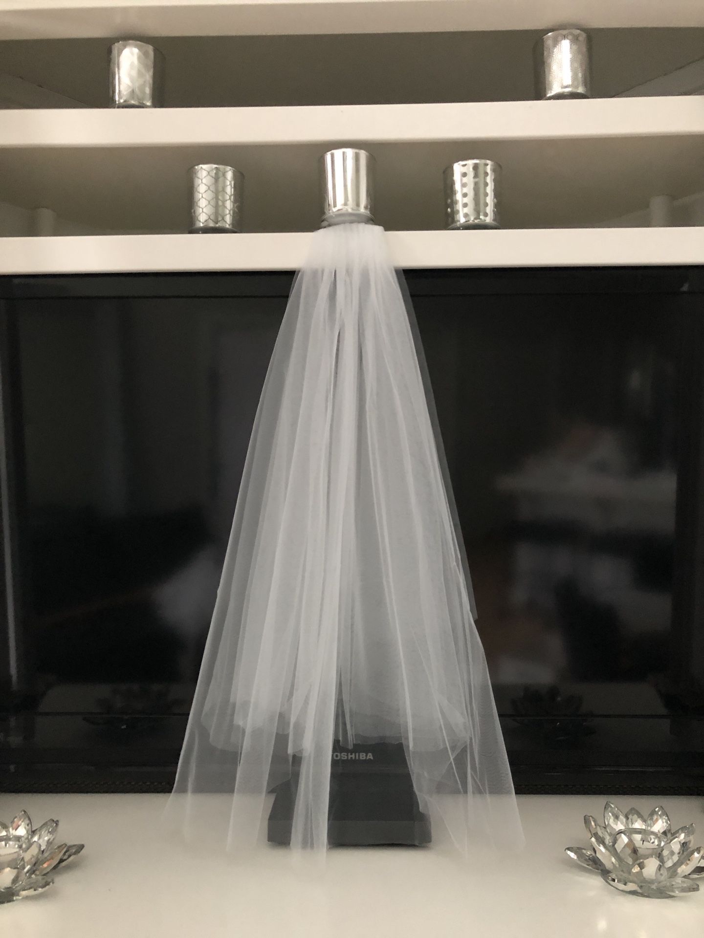Elbow Length Wedding Veil  NEW!