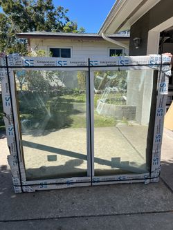 Brand New Impact Horizontal Sliding Window 63.5x54 