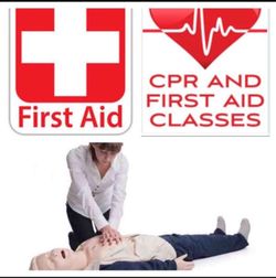 Cpr, first aid, AED classes