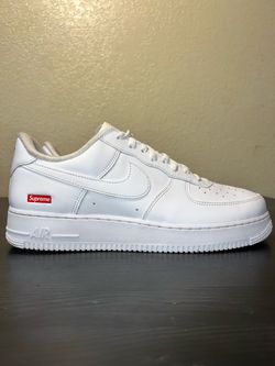 Supreme x Nike Air Force 1 Low “White” Size 11.5