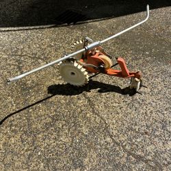 Vintage Thompson Traveling Tractor Walking Lawn Sprinkler
