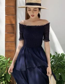 Navy blue Maxi Dress