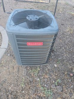 Goodman 2 ton, strait cool condenser. A/C unit