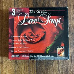 The Great Love Songs-3 CD Set