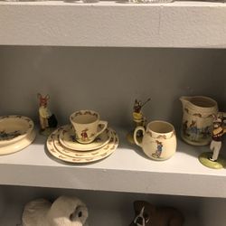 Golf - Bunnykins China And figurines