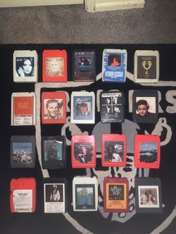 8-Track Stereo Tape Cartridge Lot