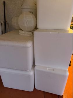 Styrofoam box