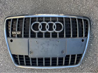 Genuine Audi A8 D3 W12 Front Grille - Mint