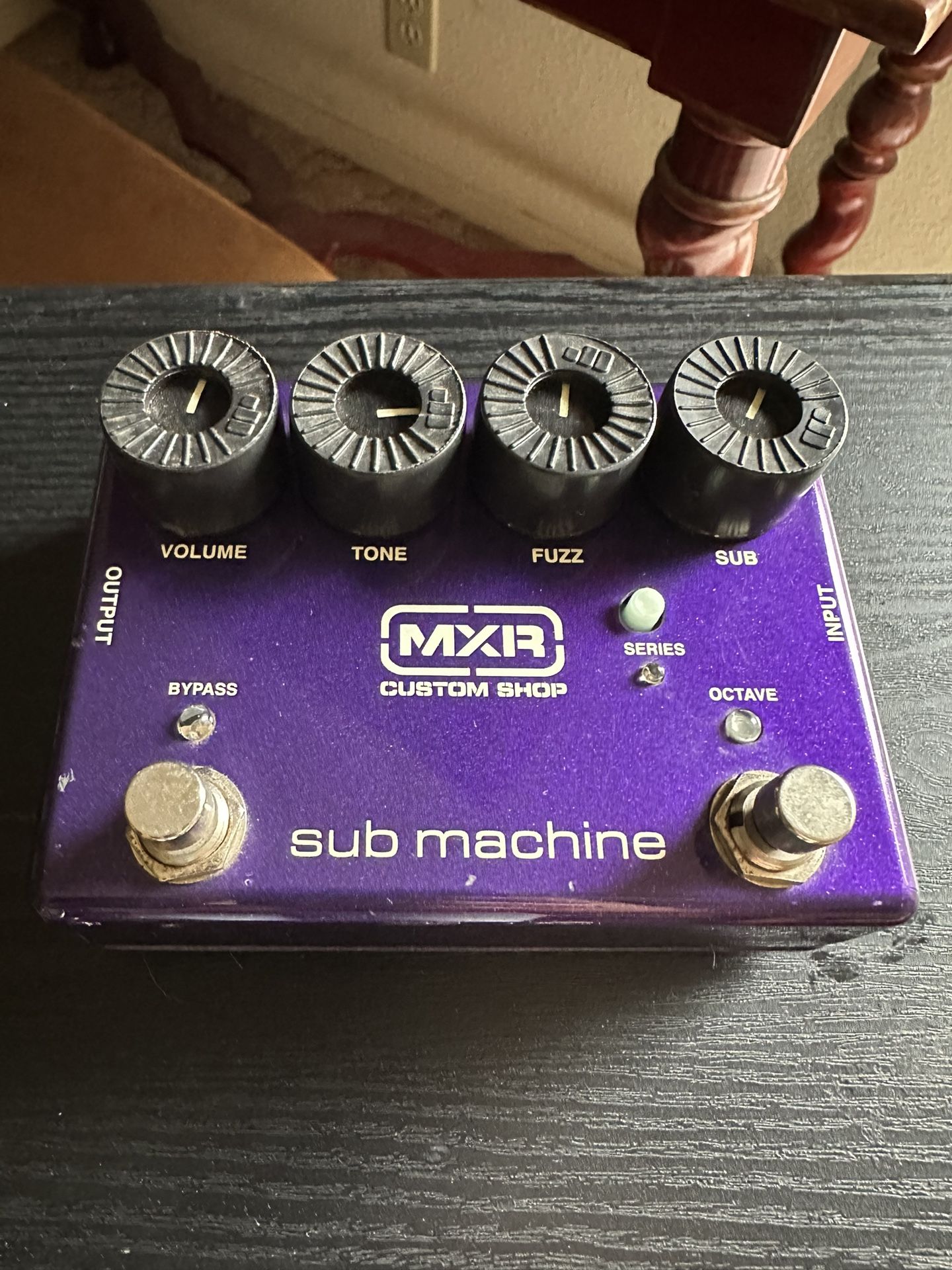 MXR Custom Shop Sub Machine Fuzz Pedal – Deep Fuzz & Sub-Octave Power
