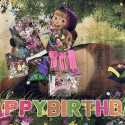 Macha And The Bear Birthday Party Supplies 