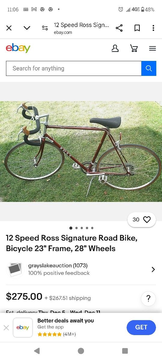 Signature Ross Road Bike 