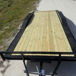 2026 tandem axle 8.5x20 ft drive over fender trailer