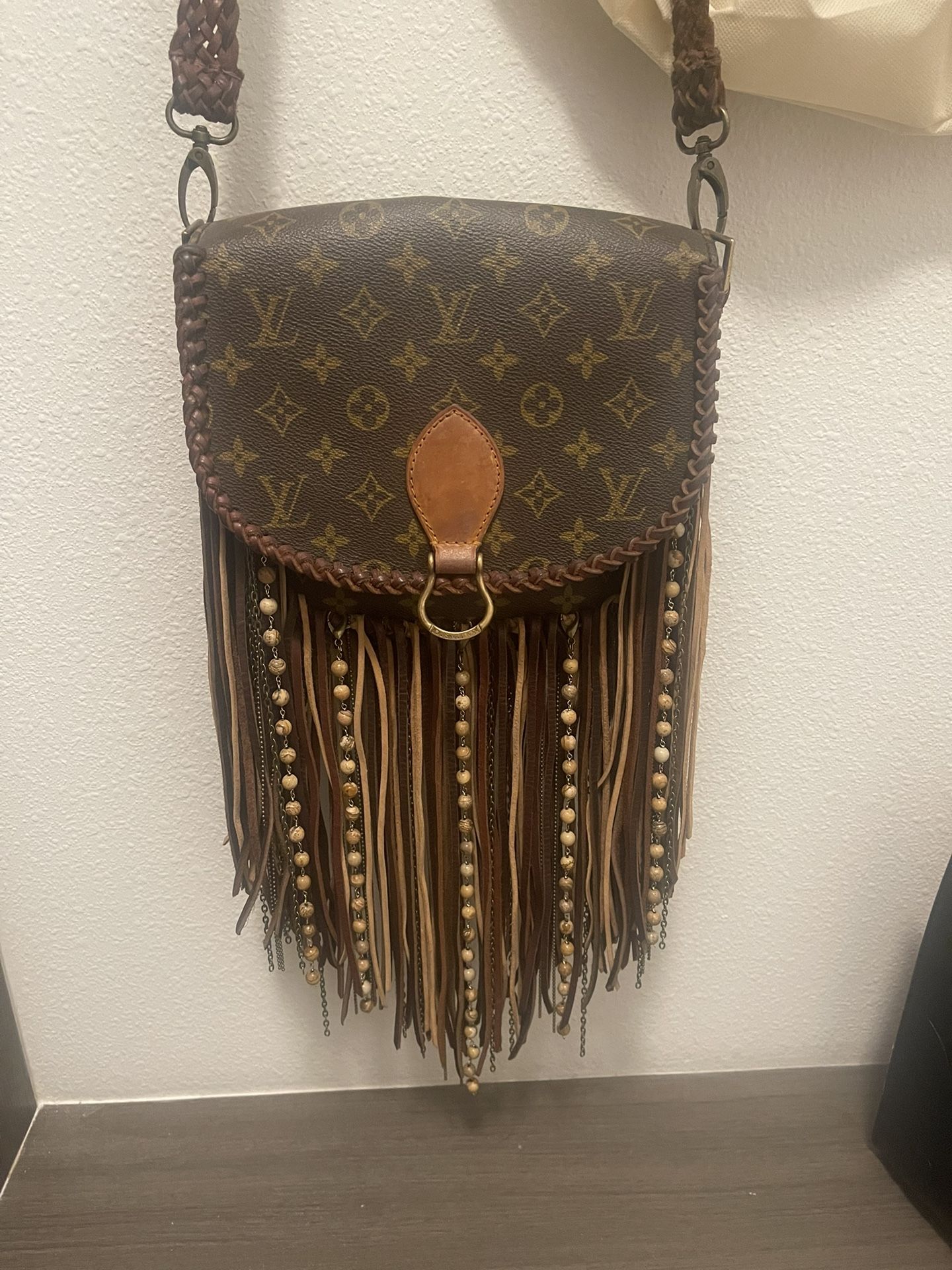  Custom Louis Vuitton Fringe Bag