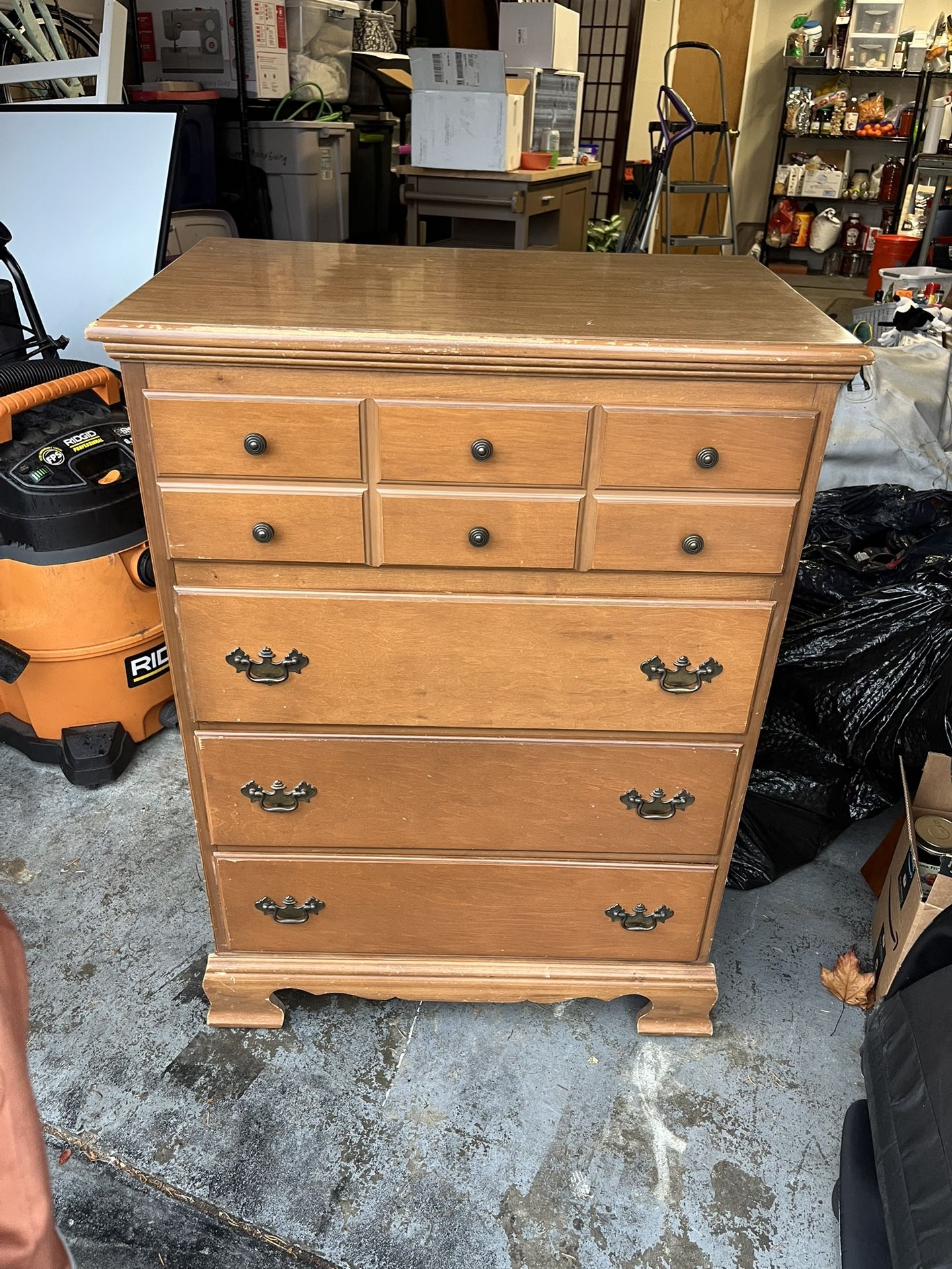 Antique Solid Wood Dresser