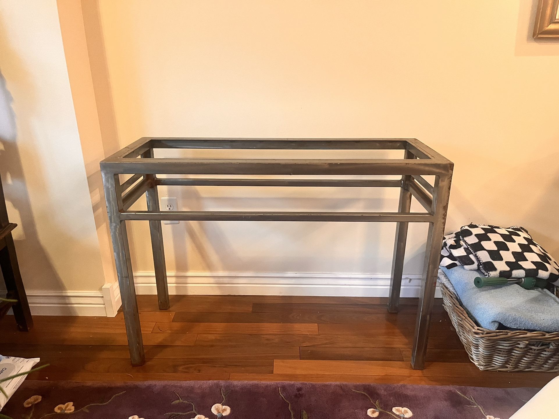 Industrial Mirror And Table
