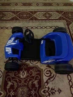 12 V Go Cart Blue Asphalt