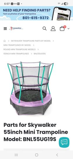 Enclosed trampoline new