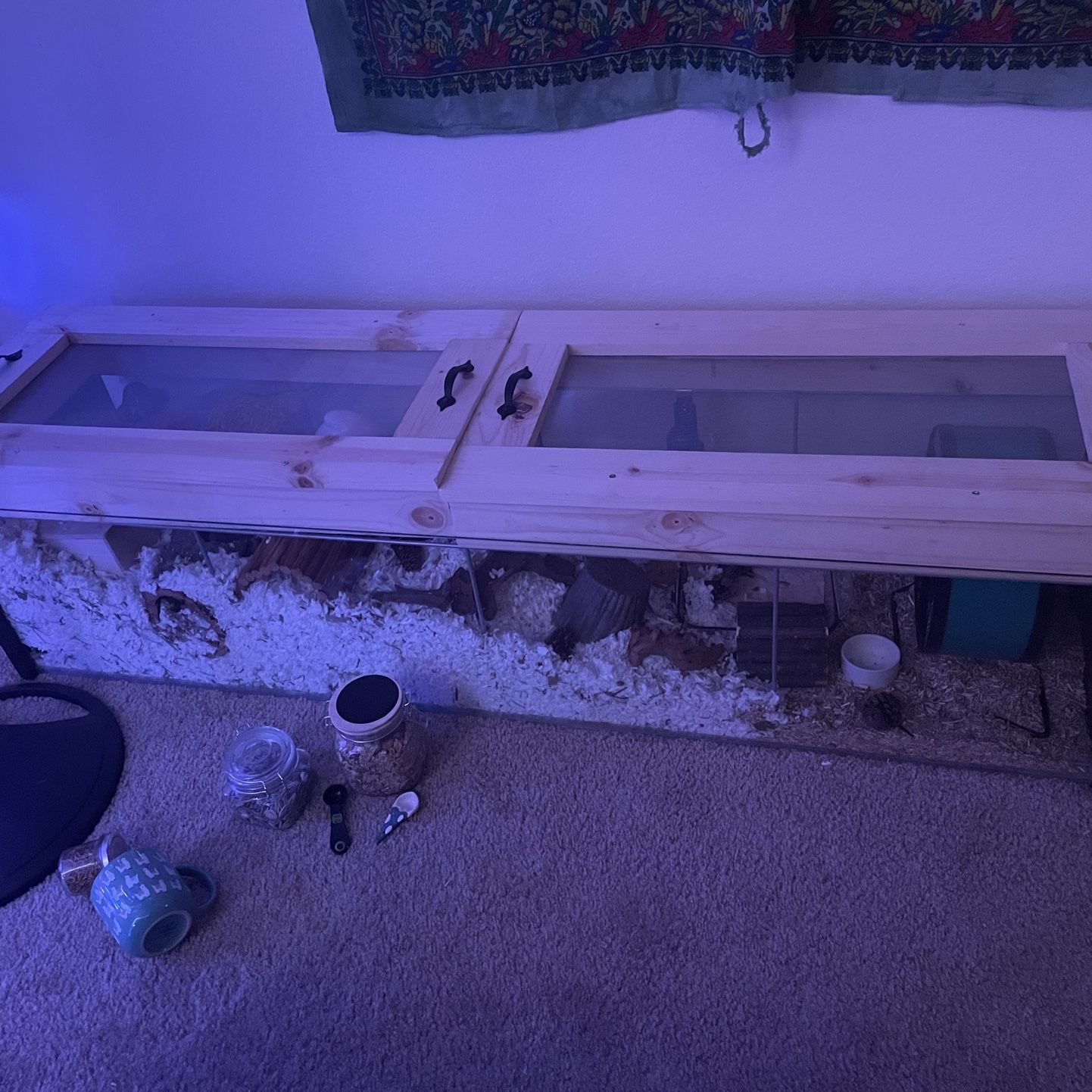 Ikea Detolf hamster cage DIY lids for Sale in Gilbert AZ OfferUp
