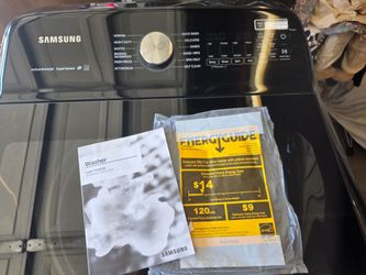 Samsung Large Capacity Washer