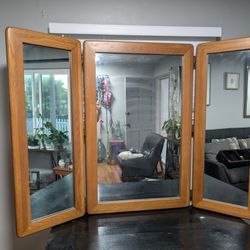 Wood Frame Mirror
