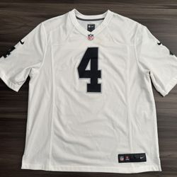 Nike On-Field Las Vegas Raiders David Carr #4 Away Jersey Men’s Large