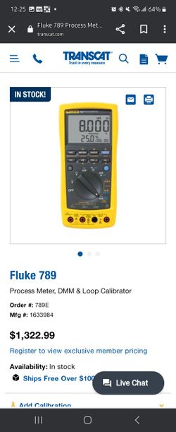 Fluke 789 Process Meter