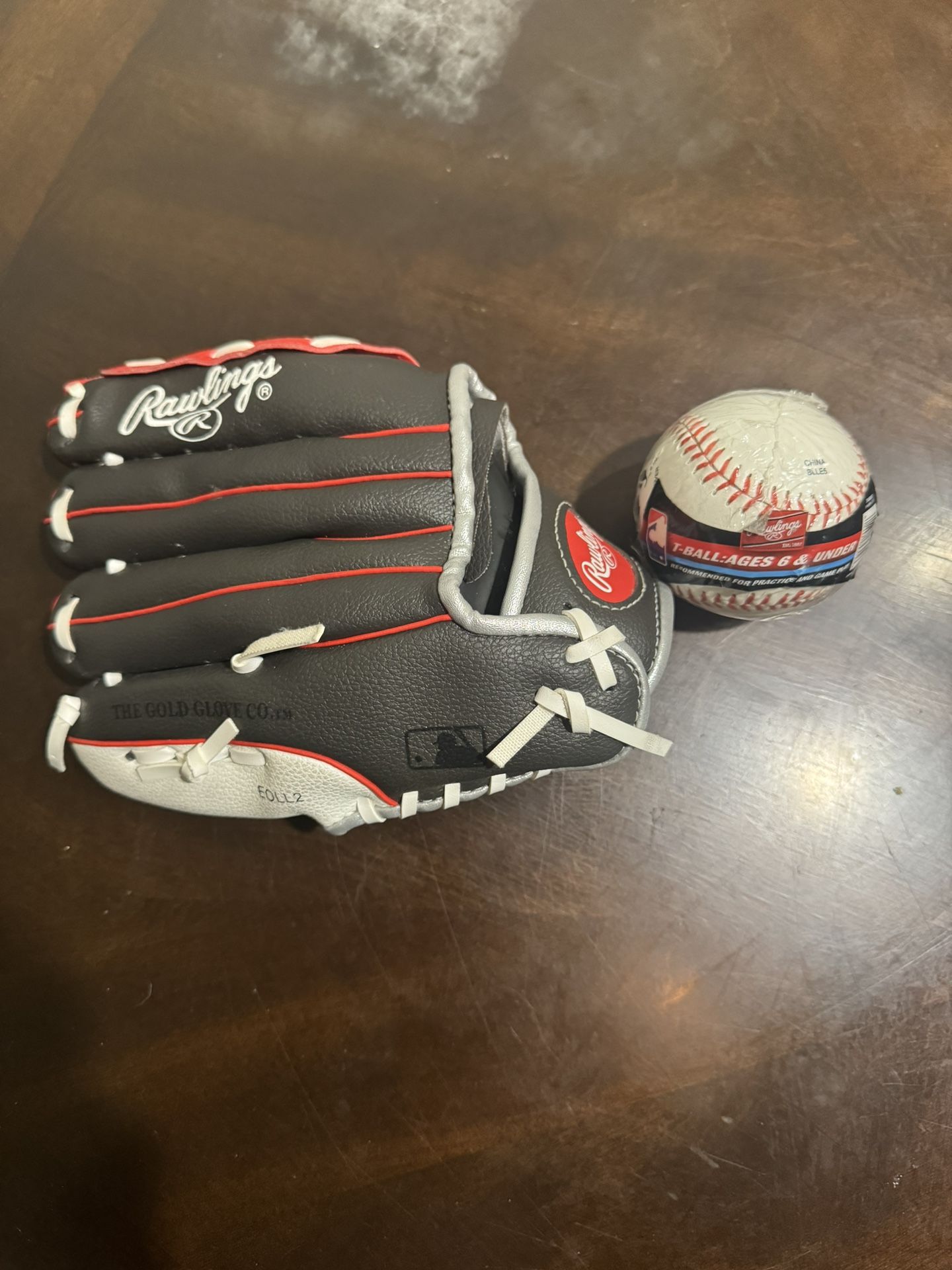 Baseball Glove And Ball