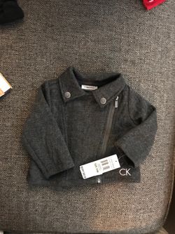 Girls New Calvin Klein Jacket size 3-6 Months