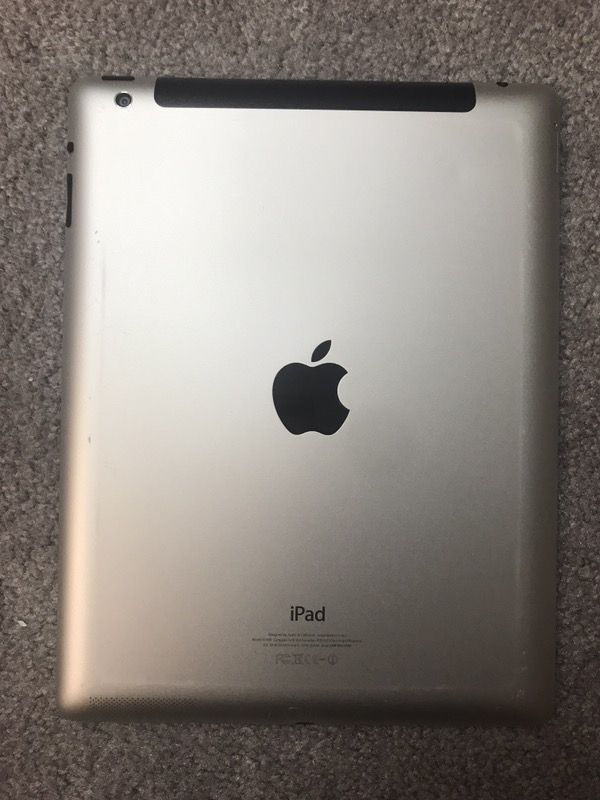 Ipad 4th gen 16gb wifi + 4G Cellular unlocked - $140 FIRM PRICE