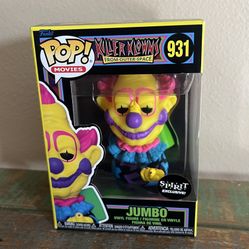 Funko Pop Killer Klowns Jumbo Spirit Exclusive Funko Pop