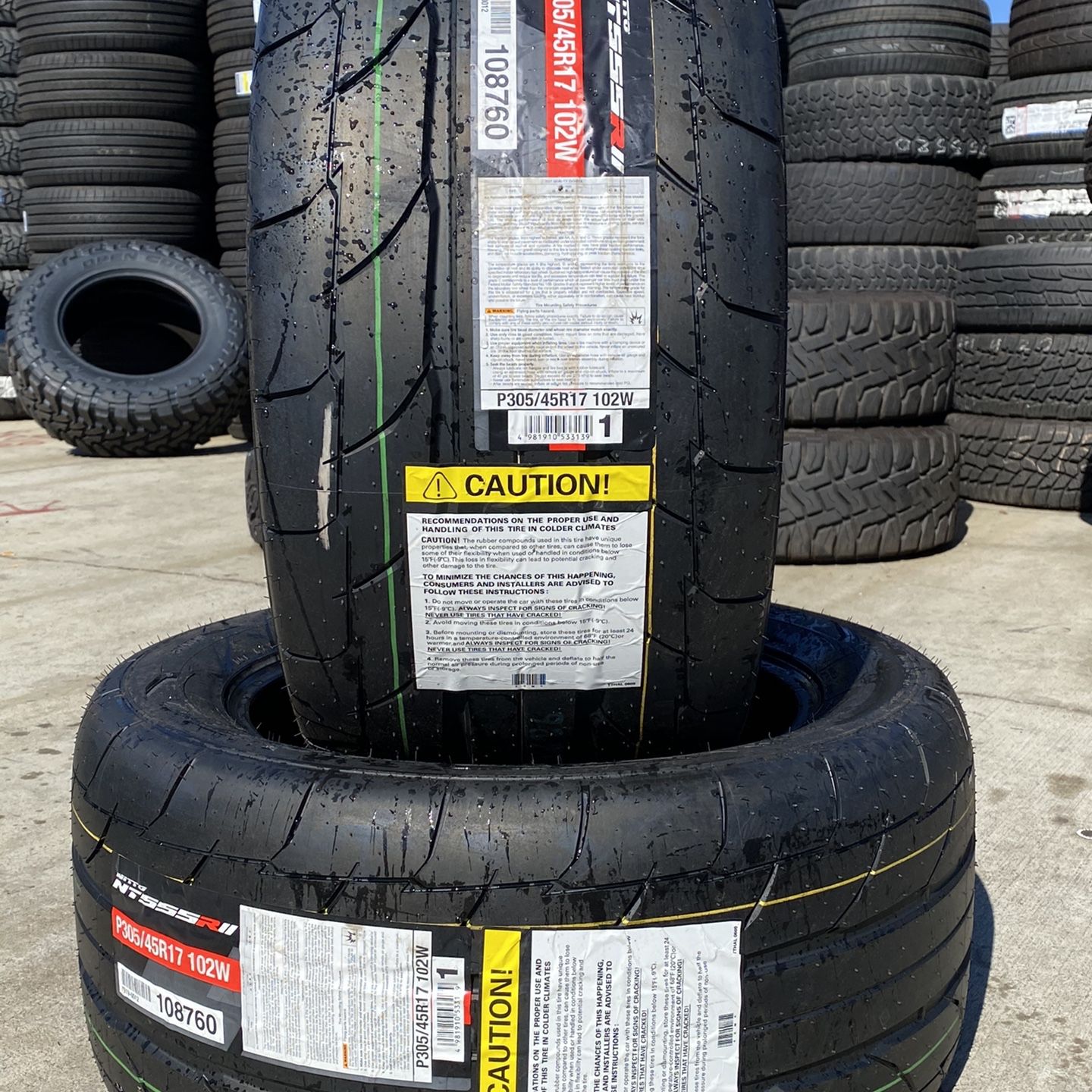 Nitto NT555R2 305/45/17 In Stock!! Financing Available No Credit Check