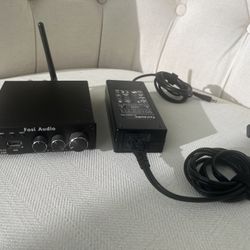 Fosi Audio BL20C Bluetooth 5.0 Stereo Audio Receiver Amplifier 320 Watts 2.1 CH Mini HiFi Class D Amp Player for Passive Speakers