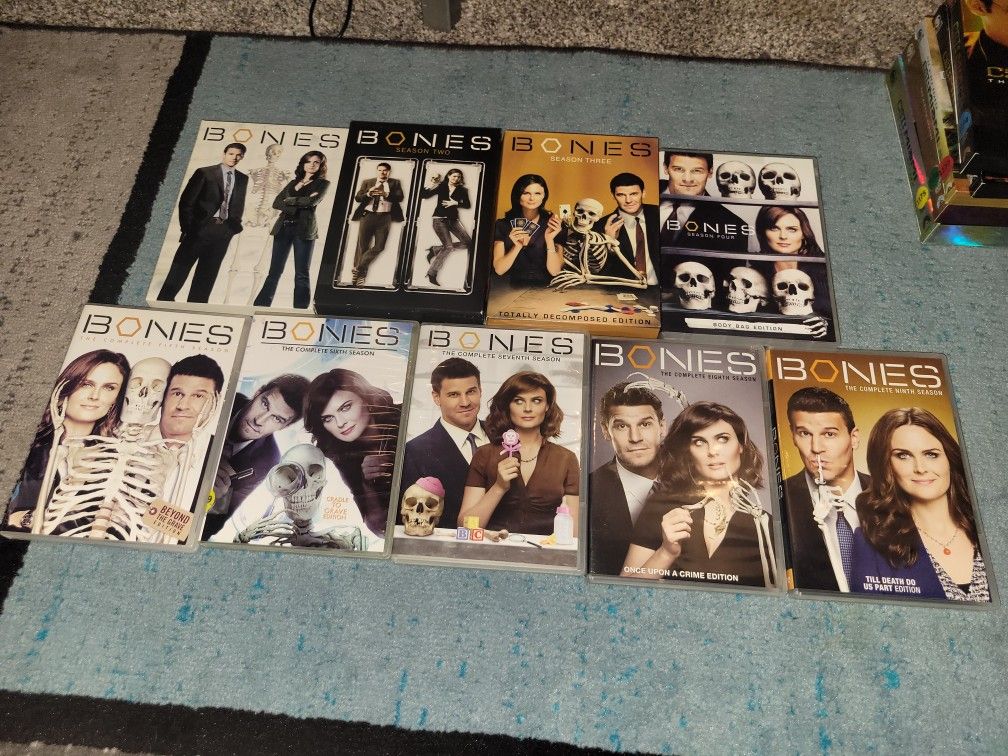 Bones TV Series Seasons 1-9