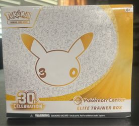 30th Celebration Pokemon Center ETB
