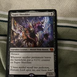 Super shredder magic the gathering