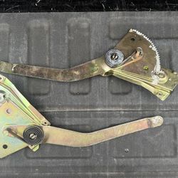 1(contact info removed) 1(contact info removed) 1955 Chevy Pickup Truck Door Window Regulator PAIR LH+RH