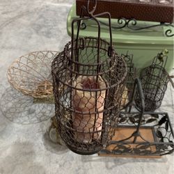 Iron Miscellaneous Candle Holders And Decoration