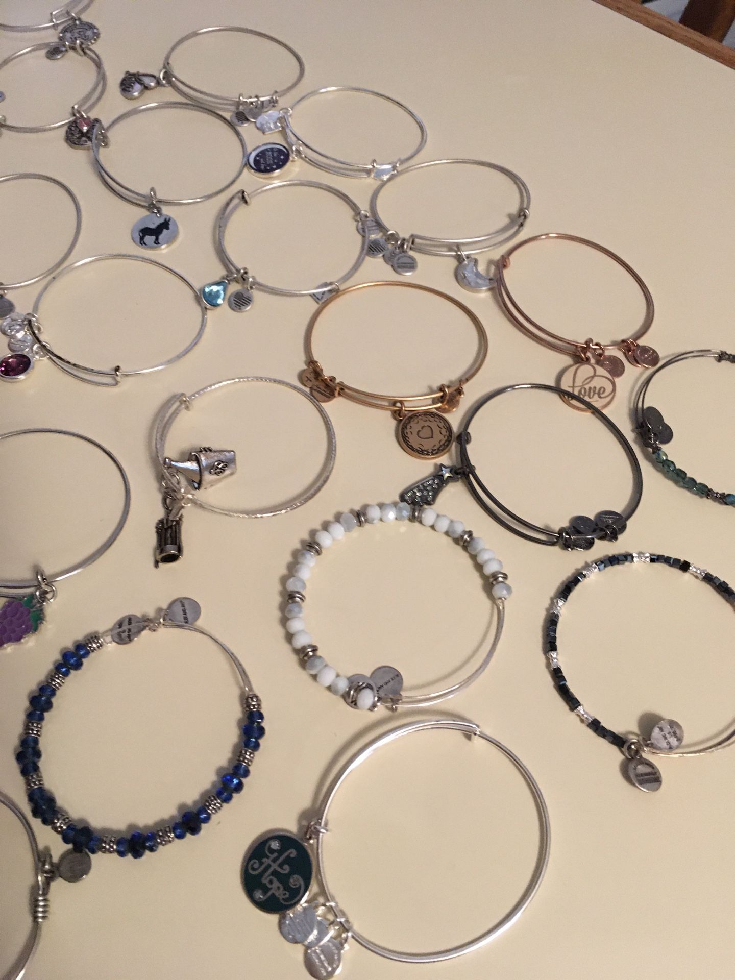 Alex and Ani Bracelets/ Many