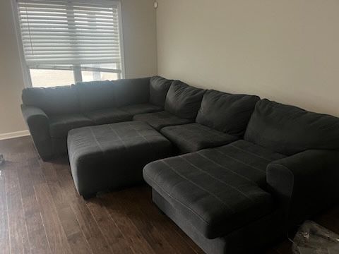 Gray Sectional 