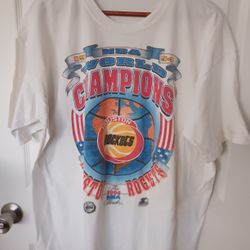 Vintage 1994 Houston Rockets NBA Champs Tshirt Xl 