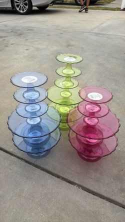 Cup cake/ cake stands 14 piece set