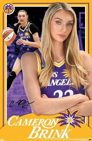 WNBA Cameron Brink LA Sparks Wall Poster