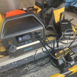 Anker 521 Portable Power Station Upgraded with LiFePO4 Battery, 256Wh 6-Port PowerHouse, 300W (Peak 600W) Solar Generator (Solar Panel Optional), 2 AC